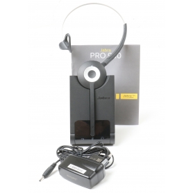 Jabra Pro 930 MS Mono-Headset Kopfhörer Telefon DECT Mono kabellos schwarz (258393)