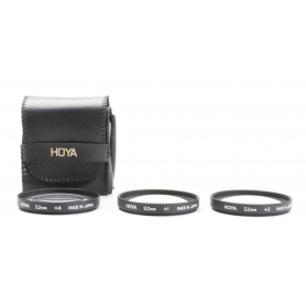 Hoya Filter Set: 52 mm +1/+2/+4 (256812)