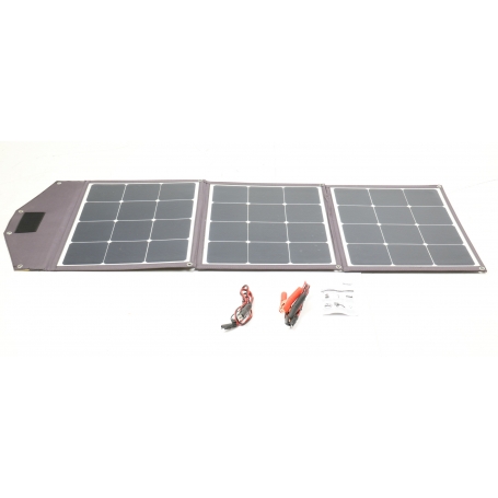 Phaesun Fly-Weight 3x40 Premium MPPT Solar-Ladegerät Ladestrom Solarzelle 6100mA 120 Watt schwarz (258521)