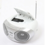 Philips AZ215S CD-Radio CD-Player digitaler Tuner UKW Dynamic Bass Boost silber (258552)