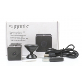 Sygonix SY-3851632 Mini-Überwachungskamera Kompaktkamera 1920x1080 Pixel 2,4mm schwarz (260158)