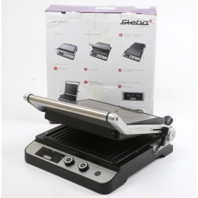 Steba FG 120 Elektro-Kontaktgrill Tischgrill 1800W edelstahl schwarz (260558)