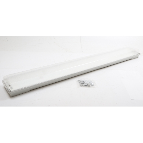 Schuch EVG Feuchtraum-Wannenleuchte 2x58W IP65, grau (164000012) (260489)