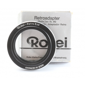 Rollei Retro Adapter Rolleiflex SL 35 M42 E49 (260795)