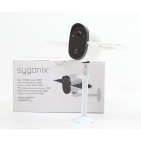 Sygonix Sygonix X6000 WLAN IP Überwachungskamera 1920x1080 Pixel wasserfest IP66 weiß schwarz (260610)