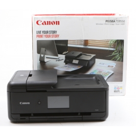 Canon Pixma TS9550 Tintenstrahl-Multifunktionsgerät Drucker Kopierer Scanner Duplex LAN schwarz (261303)