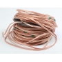 PVC Lautsprecherleitung Kabel 2x2,5, transp. Ring, 100 m (261596)