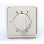 Wallair 20100249 Unterputz-Timer analog Tagesprogramm 30min 3680 Watt IP20 2-polig weiß (261615)