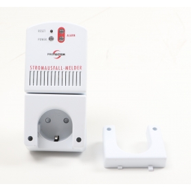 Protector SAM 1000 Stromausfall-Melder Stromausfallwarner akkubetrieben Lautstärke 85dBA weiß (261641)
