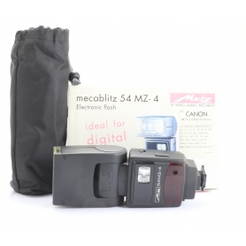 Metz Mecablitz 54 MZ-4 Blitzgerät für Canon (261419)