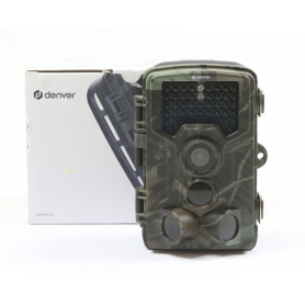 Denver WCT-8010 Wildkamera Infrarotkamera Überwachungskamera 8MP 2" Display microSD USB TV-Ausgang camouflage (262104)