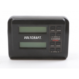 VOLTCRAFT V-Charge 200 Duo Modellbau-Ladegerät 10A LiIon LiFePO LiHV LiPo Entladefunktion Temperaturüberwachung schwarz (262107)