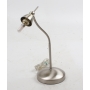 Paul Neuhaus Pino LED-Nachttischlampe Tischleuchte Leselampe 3 Watt G9 silber (262809)