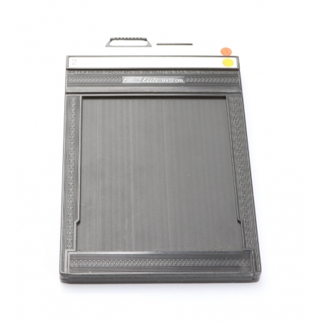 Fidelity Elite 4x5 inch 9x12 cm Doppel Planfilmkassette Film Holder Magazin (262501)