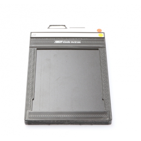 Fidelity Elite 9x12 cm Doppel Planfilmkassette Film Holder Magazin (262511)