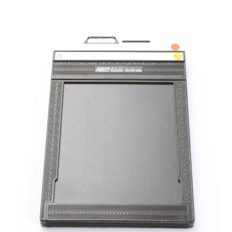 Fidelity Elite 9x12 cm Doppel Planfilmkassette Film Holder Magazin (262514)