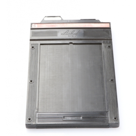 Linhof 9x12 cm Doppel Planfilmkassette Film Holder Magazin (262519)