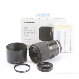 Tamron SP 2,8/90 Makro DI VC USD (F017) für Sony A-Mount (263521)