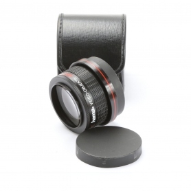 Hama Video Objektiv Close-Up Lens HR - 1,5x und HR-0,65x Nahlinse (263532)