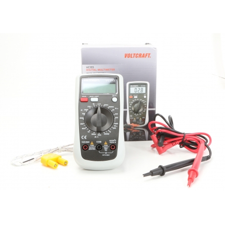 Voltcraft VC155 Hand-Multimeter digital kalibriert ISO CAT III 600V Anzeige Counts 2000 (264460)