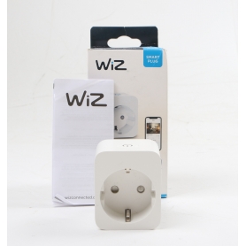 WiZ 871951455268500 Funk-Schalter Smarthome-Steckdose Smart Plug powermeter Type-F 230V weiß (264527)