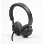 Jabra Evolve2 65 MS Over Ear Headset Telefonkopfhörer Bluetooth USB-C schnurlos schwarz (264551)