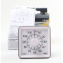 TFA Dostmann 38.2043.10 Timer VISUAL Timer Eieruhr Kochuhr Küchen-Timer analog weiß (264621)