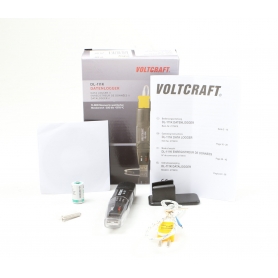 Voltcraft DL-111K Temperatur-Datenlogger Messgröße Temperatur -200-1370°C schwarz gelb (264625)