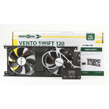 Brunner Vento Swift Kühlschrank-Doppellüfter, ø 120mm (264312)