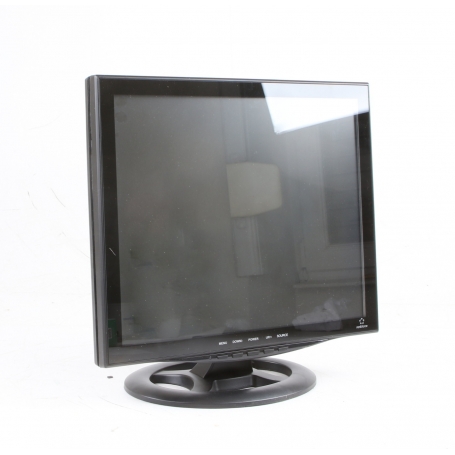 Renkforce 419700 17" LCD Überwachungsmonitor 8ms Reaktionszeit BNC Video VGA HDMI schwarz (264358)