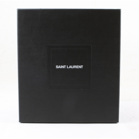 Saint Laurent Schachtel von Damenschuhe Vitello Vernice Soft Nero (263903)