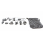 Braun MGK7220 MultiGroomingKit Herren Bartschneider Haarschneider Barttrimmer silber schwarz (264960)