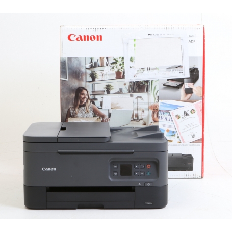 Canon PIXMA TS7450a Tintenstrahl-Multifunktionsgerät Drucker Kopierer Scanner ADF Duplex USB WLAN schwarz (264376)