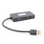 Renkforce RF-4755602 externe Grafikkarte USB 3.2 Gen 1 HDMI DVI VGA schwarz (264564)