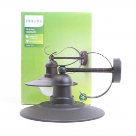 Philips myGarden Topiary Wandleuchte, E27, IP44, schwarz (915005308701) (264939)