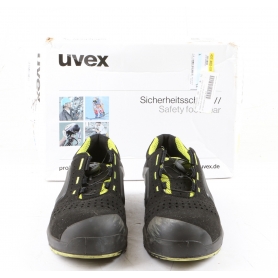 Uvex 6568241 Sicherheitshalbschuhe Arbeitsschuhe Halbschuhe S1P Gr. 41 schwarz gelb (264925)