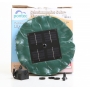 Pontec Pondosolar Lily Island 40280 schwimmende Solarteichpumpe Garten Solar Fontäne 150l/h 6V schwarz (265991)