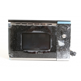 Bosch BFL524MS0 Einbau-Mikrowelle 20 Liter 59,4cm breit 800 Watt AutoPilot 7 Edelstahl schwarz (266033)
