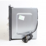 Bosch BFL524MS0 Einbau-Mikrowelle 20 Liter 59,4cm breit 800 Watt AutoPilot 7 Edelstahl schwarz (266033)