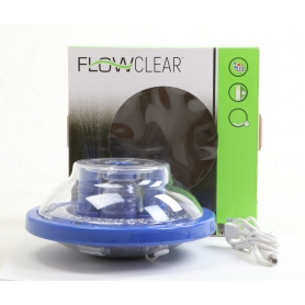 Bestway 58493 Flowclear schwimmende LED-beleuchtete Pool-Wasserspiel Wasserfontäne Ø18,5cm blau (265963)