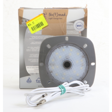 BWT 41419 LED Magnetscheinwerfer Pool-Licht Poolbeleuchtung Wandleuchte Poolstrahler weiß grau (266081)