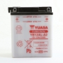 Yuasa YB12ALA2DC Motorradbatterie Batterie Akku 12V 12,6Ah Blei-Säure weiß (266151)