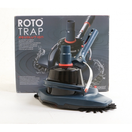 Kokido Revolution RotoTrap Poolsauger Bürste für Vakuumschlauch 32/38mm hydraulisch schwarz (266195)