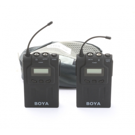 Boya UHF Wireless Mikrofon System BY-WM6 Receiver und BY-WM6 Transmitter (267167)