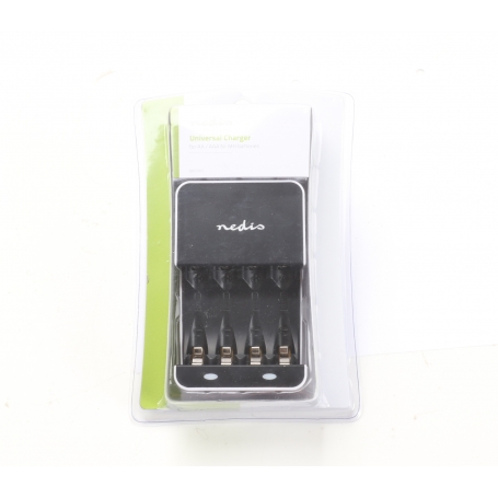 Nedis Universal Charger für AA / AAA Ni-MH Batterien (267031)