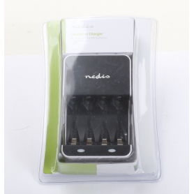 Nedis Universal Charger für AA / AAA Ni-MH Batterien (267032)