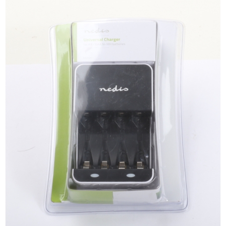 Nedis Universal Charger für AA / AAA Ni-MH Batterien (267032)