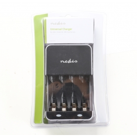 Nedis Universal Charger für AA / AAA Ni-MH Batterien (267034)