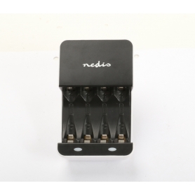 Nedis Universal Charger für AA / AAA Ni-MH Batterien (267037)