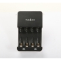 Nedis Universal Charger für AA / AAA Ni-MH Batterien (267040)